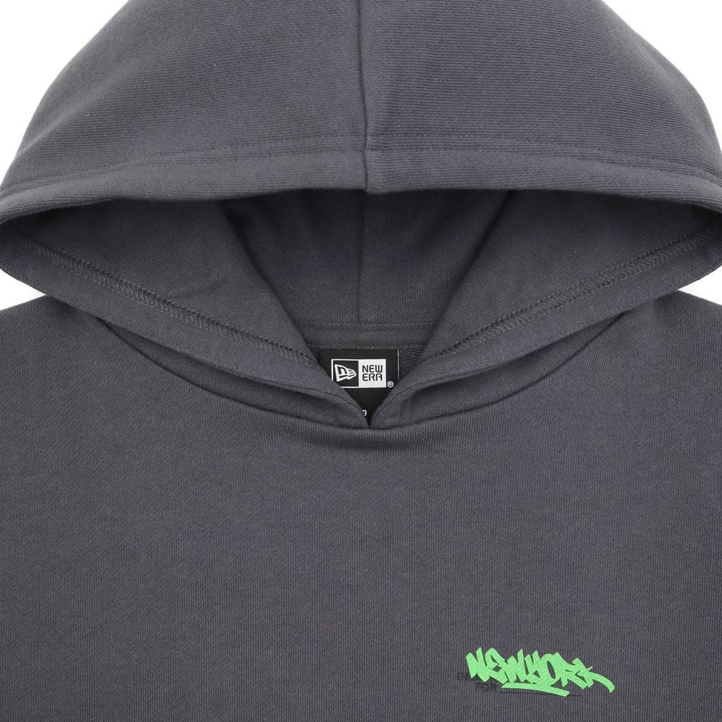 New Era Youth Sweat Pullover Hoodie Graffiti 14507990 Gray 150