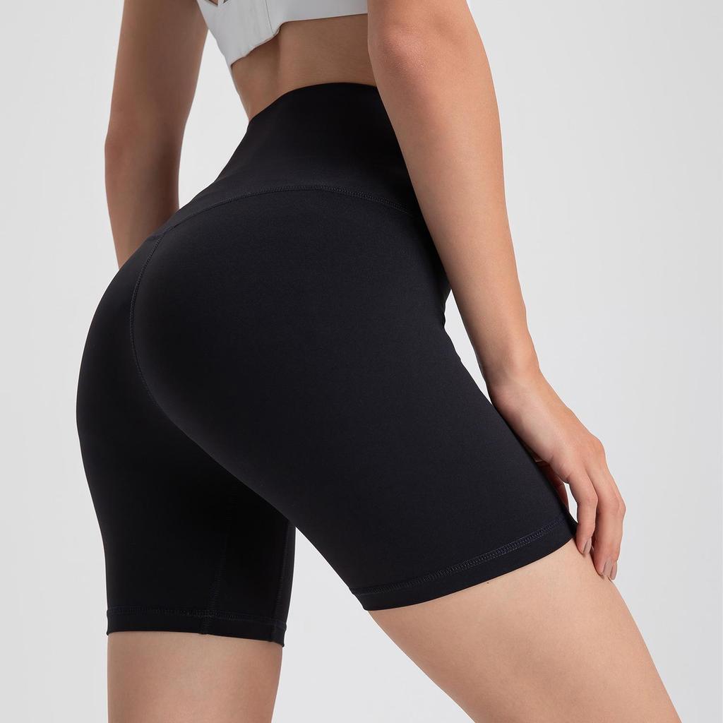High-Waisted, Butt-Lifting Peach-Shaped Yoga Shorts for Women – European & American Style