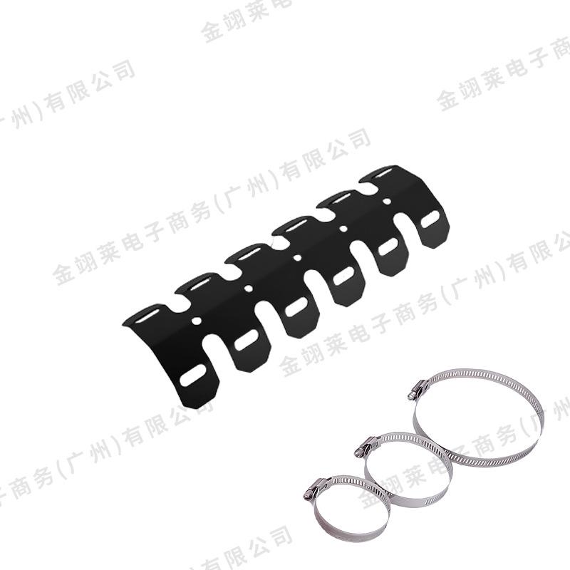 Motorcycle Exhaust Guard: Heat Dissipation, Anti-Scald, Scratch & Collision Protection, Short Version