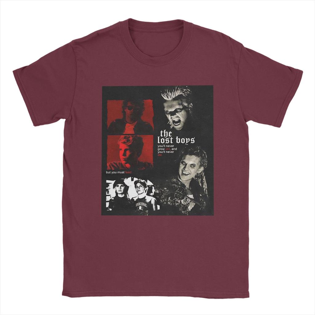 Novelty The Lost Boys Tshirt Men Round Neck 100 Cotton T Shirts Short Sleeve Tee Shirt Summer Clothing