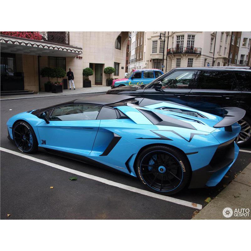 Lamborghini Aventador IP750 SV Lightning Logo Car Decal Sticker
