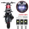 2PCS 12V 5630 SMD LED Voiture Moto Plaque d'Immatriculation Lumières Lampe Auto Queue Avant Vis Boulon Ampoules Lampes Source de Lumière