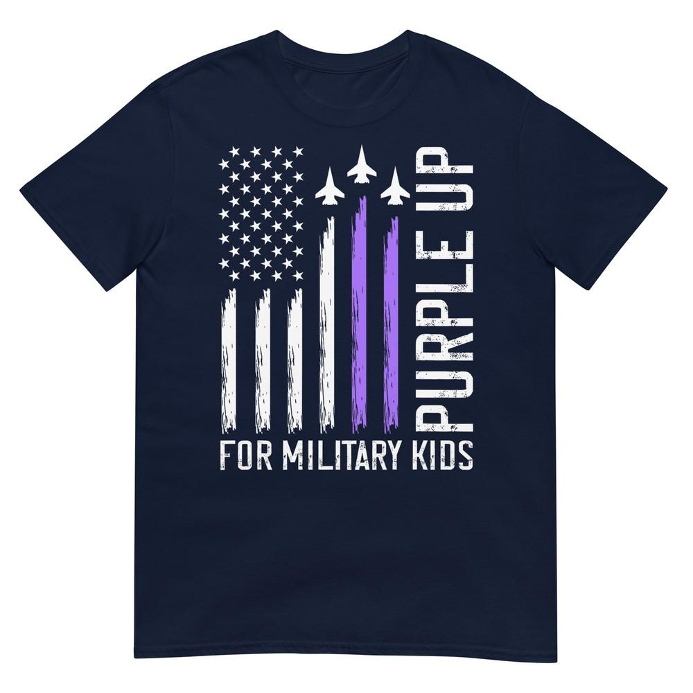 Purple Up For Military Kids Military Child TShirt S