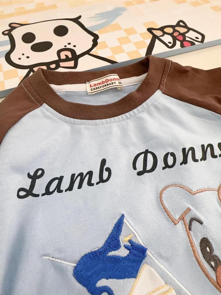 2026 Summer Cartoon Kids' Short-Sleeve Two-Piece Set
