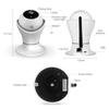 Full HD WIFI IP 1080P Baby Monitor Auto Tracking 360 Rotation Camera Night Vision Surveillance 3D Panoramic Navigation MapAA