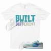 BUILT T-Shirt passend zu 1 Low Aquatone Concord Light Bone Celestial Gold Weiß