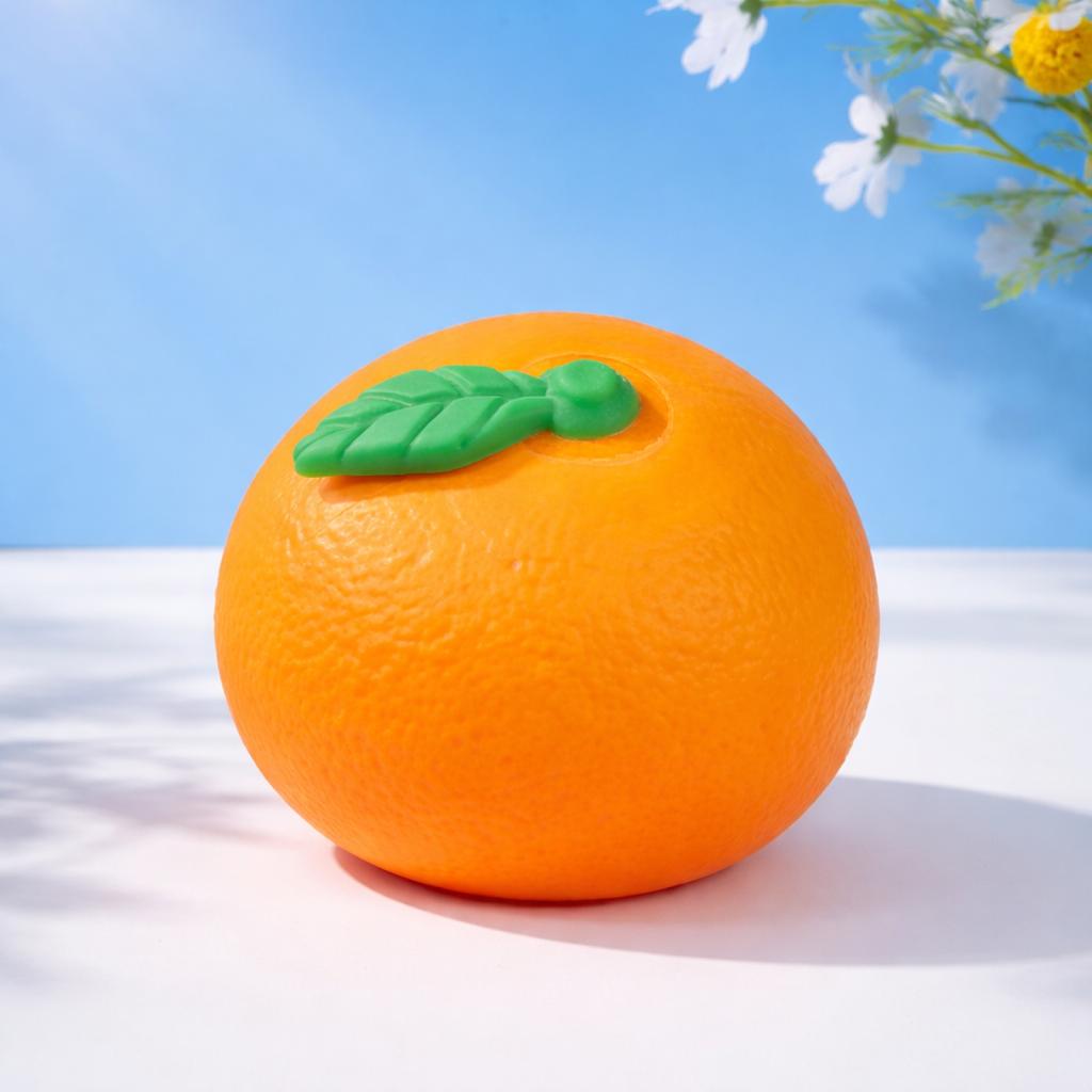 Fruit Shaped Squeeze Toy Soft Material Sensory Stress Relief Handheld Squishy Toy for Kids and Adults Durable Design
