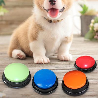 Taşınabilir Ses Düğmesi Aşınmaya dayanıklı Dayanıklı Köpek Ses Kaydedici Konuşan Oyuncak