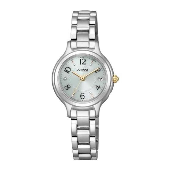 [CITIZEN] Wicca Solar Tech Радиочасы KS1-911-71 Женские Серебристые