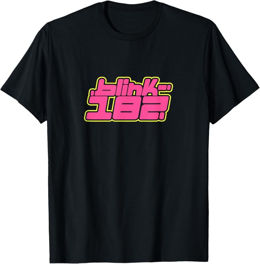 Official Blink-182 Pink Logo T-Shirt Mens Womens Tees Top