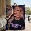L-Liv Morgan Wrestler Decke Flanell warme Gemütlichkeit weiche Plüschdecke Für Picknick Betten Sofas Häuser Und Schlafzimmer