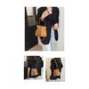 Imitation Suede Women's Retro Crossbody Bag, Elegant Contrasting Color Kiss Lock Shoulder Bag, Detachable Shoulder Strap Small Handbag, Daily Handbag
