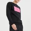 Li-Ning Letter Logo Printed Loose Casual Sweatshirt Men tops Black AWDQ191-1