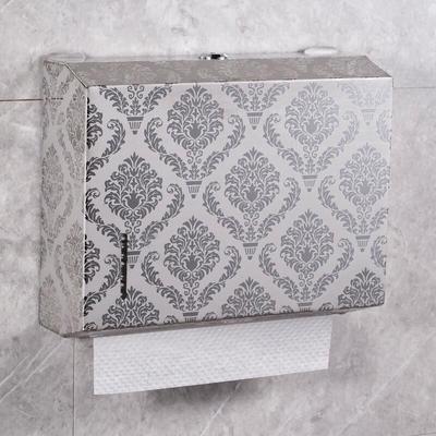 Distributeur de Papier Essuie-Tout Mural en Acier Inoxydable