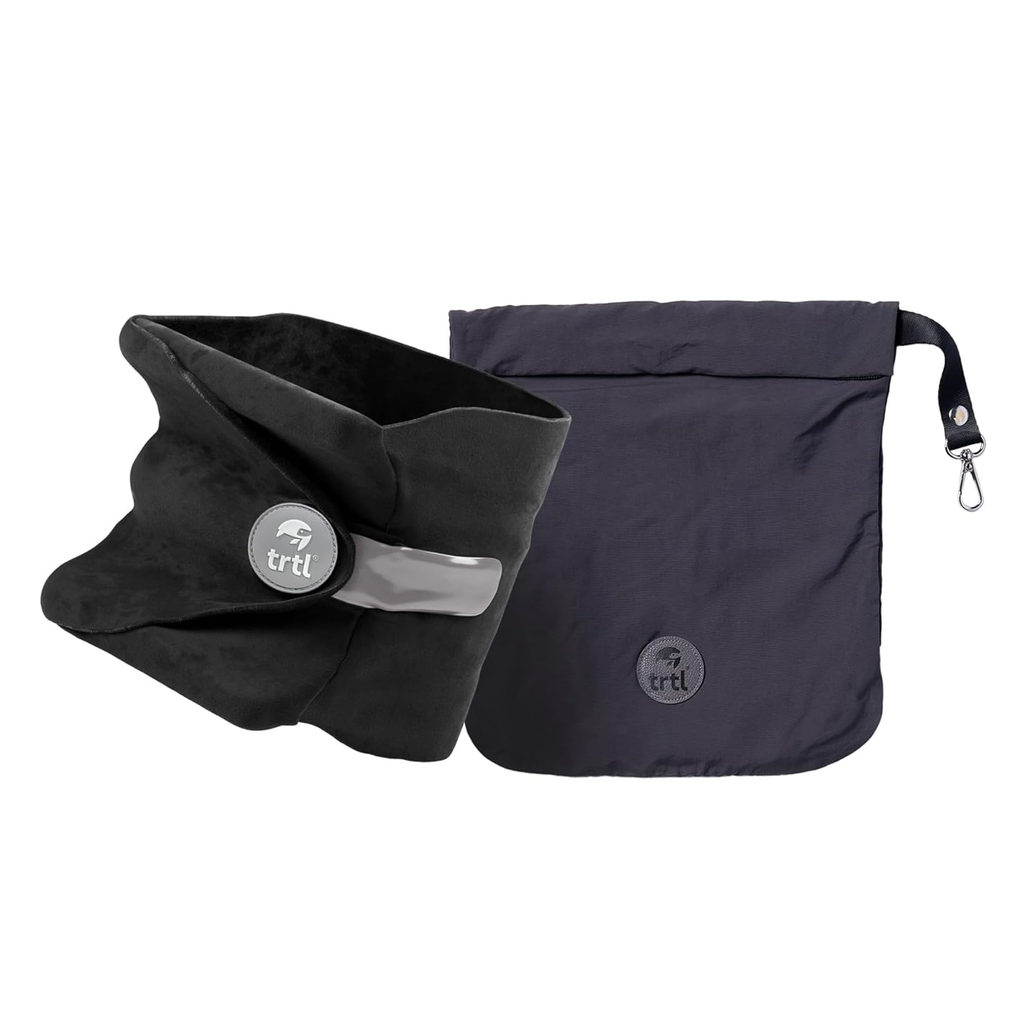 

Подушка для шеи Trtl Pillow для путешествий, для шеи, идеально подходит для самолетов и поездов Синкансэн, подушка, облегчение, чёрный