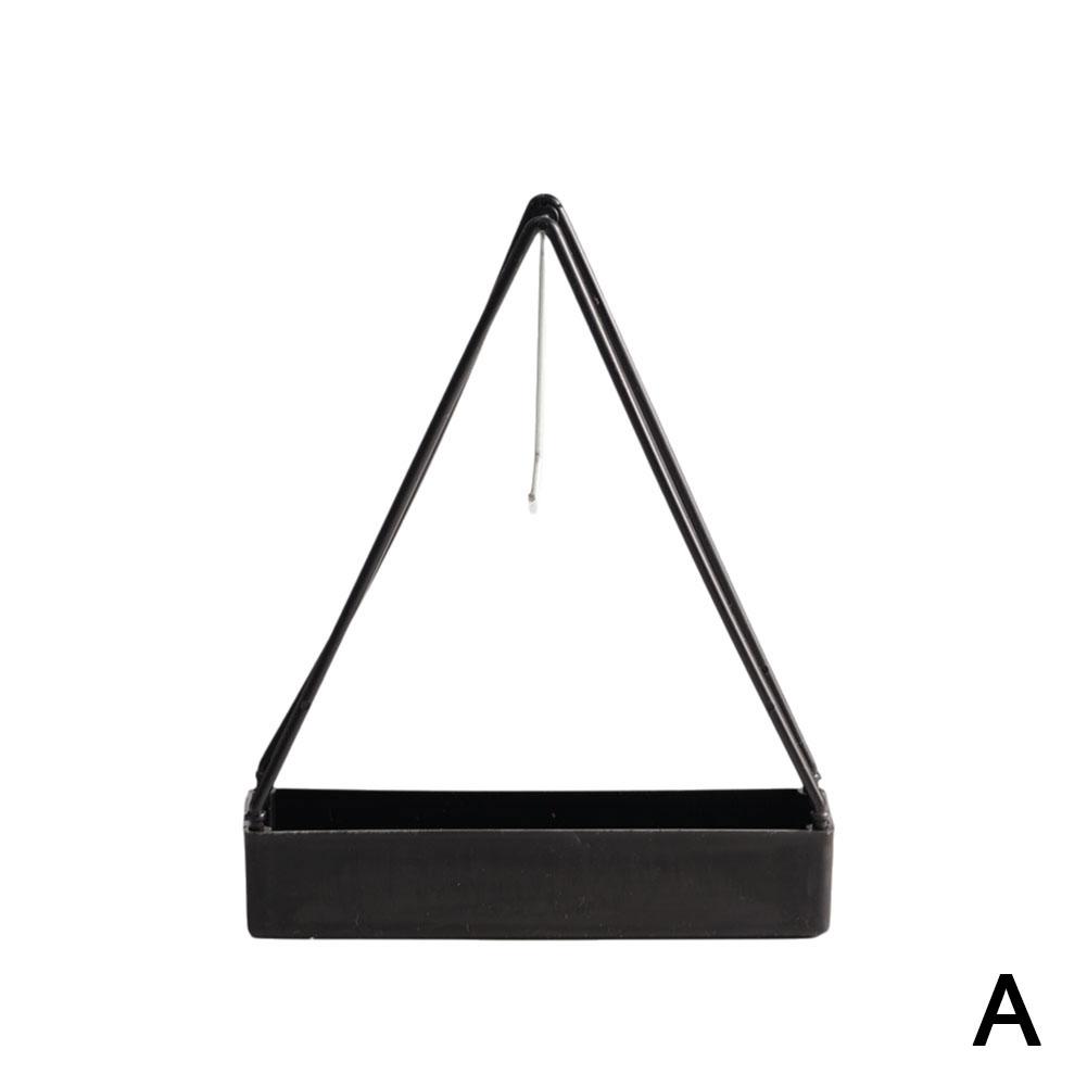 

Mosquito Coil Holder With Tray Creative Wrought Triangular Shape Mosquito Repellent Incense Rack Home Decor Tool