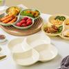 Nordic Ceramic Divided Dinner Plate