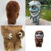 Critters Poseable Prop Doll Realistic Alien Latex Plush Toy For Bars And Stages 25cm/9.84in And 20cm/7.87in