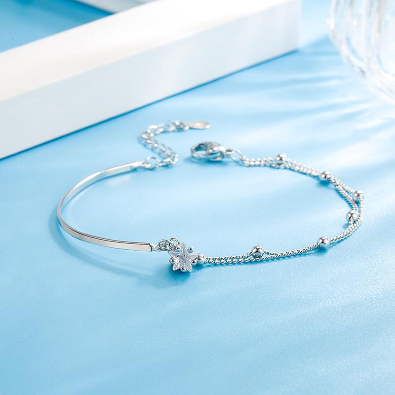 Brățară stea cu două straturi pentru femei 2022: Cadou unic de bijuterii în stil rece pentru prieteni