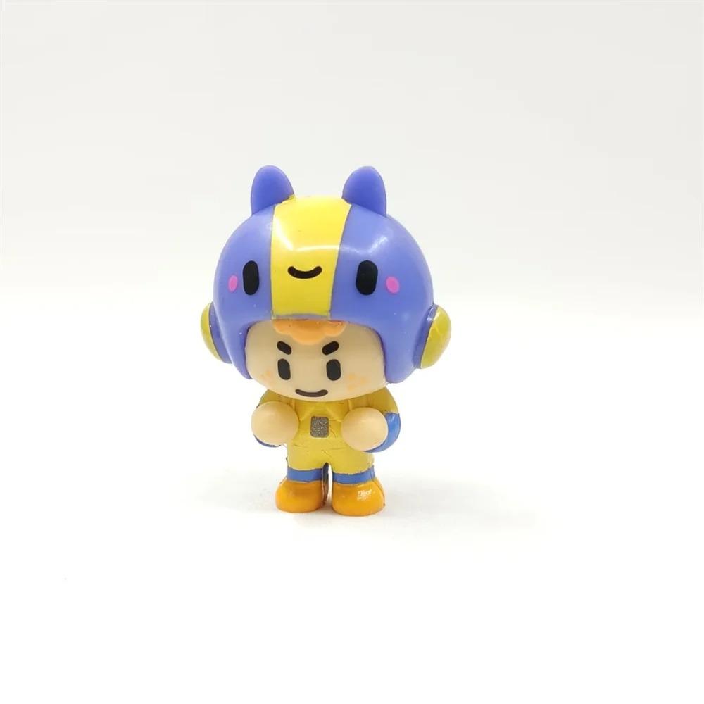 1pcs Original Supercell Heros Leon Crow Spike Collectible Figures Series 1 License Ultra Rare Gold Silver Collection Toy Gifts