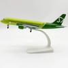 Metal Aircraft Model 20cm Siberian S7 Airlines plane model A320 Metal Replica With Landing Gear Alloy Material Aviation Simulati