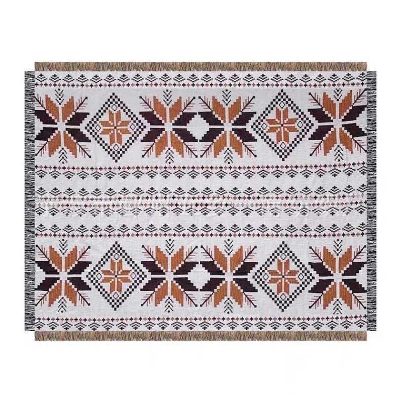 Sucre Nordic Style Sofa Towel Sofa Blanket Full Cover Blanket Outdoor Blanket Decorative Bedside Towel Back Blanket