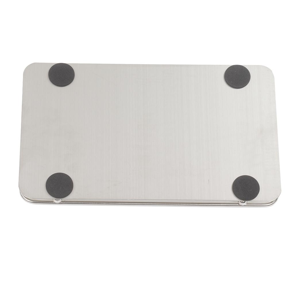 Commercial Dishes Tray Large Rectangle Tray Stainless Steel Home Living Room Commercial Dishes Tray For Coffee Water Cups Fruit