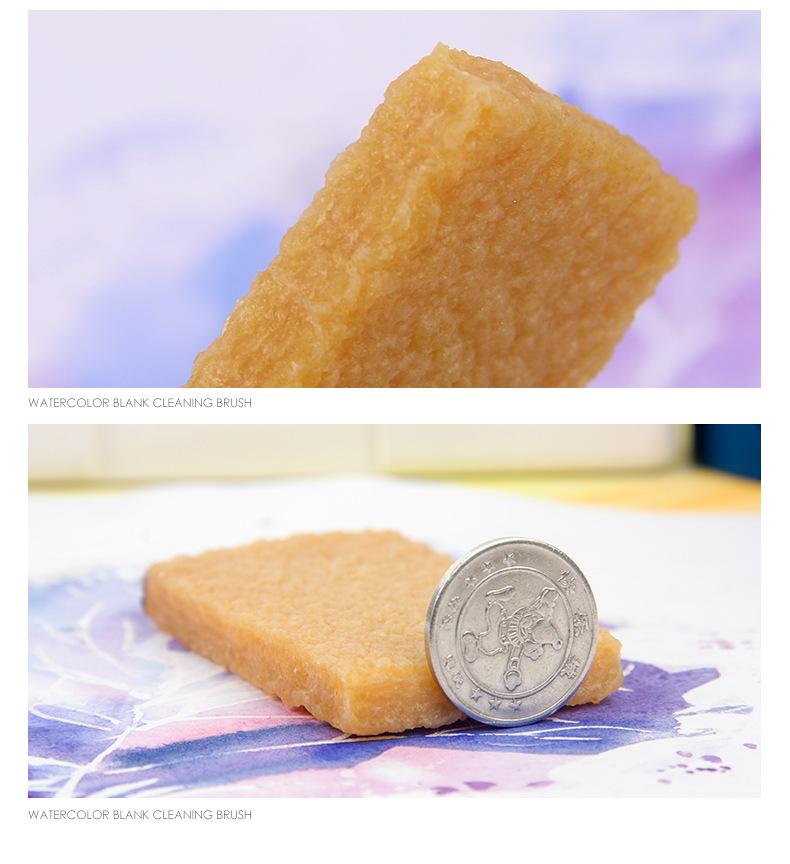 Spezieller Radiergummi für Maskierungsflüssigkeit, Aquarell-Rohling-Reinigungsbürste