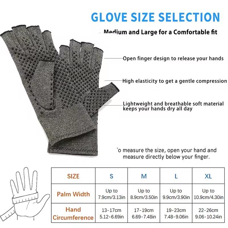 Xiaomi Compression Arthritis Gloves Wrist Support Brace Carpal Tunnel Pain Relief Women Men Therapy Wristband Anti-Slip Work Gloves