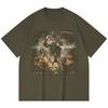 230 Gsm 100% Cotton Heavy Metal T-Shirt  Rock Band Popular Music Print Unisex Heavy Cotton T Shirt