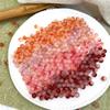 100pcs Glass Gradient Beads Multi Color Round 8mm Loose Spacer Beads for DIY Craft Bracelet Necklace Jewelry Making Findings