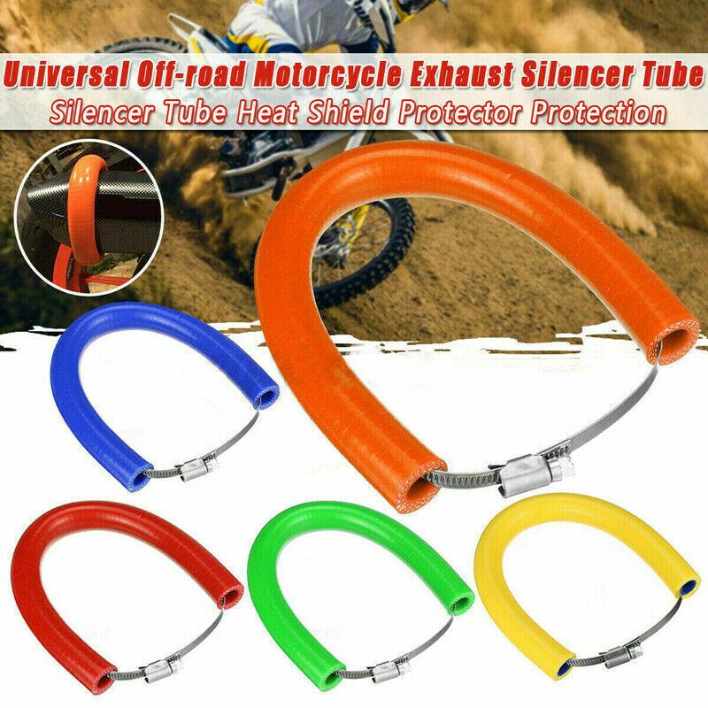 

Pdtoweb мотоцикл выхлопная труба теплозащитный экран протектор может покрыть охранник универсальный