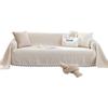 White Chenille Sofa Cover Cloth Simple Modern Four Seasons Universal Cushion Ins Wind Cat Scratch Sofa Cover