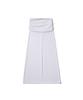 Eonibeu See-Through Shirring Long Skirt Set White