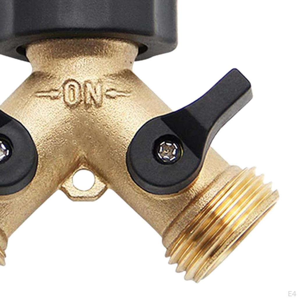 Outlet Garden Hose Connector with Washers Copper Tap Splitter