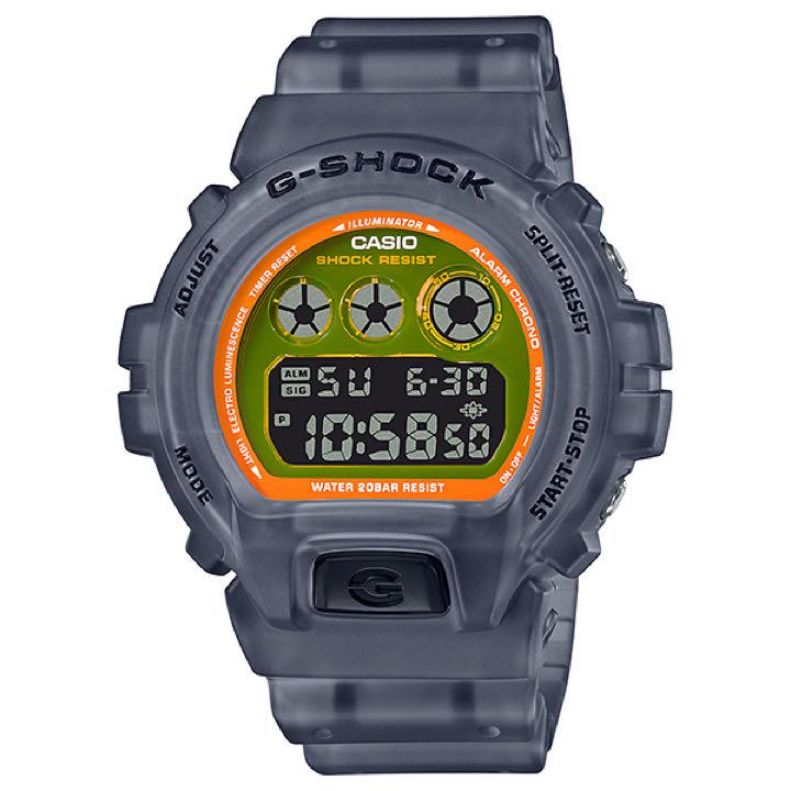 

[Б/У] Прозрачные Casio G-SHOCK DW-6900LS-1 Черные