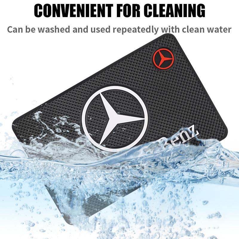 GLC GLB 1PCS Car Dashboard Silicone Non Slip Mat Phone Holder Anti-skid Pad Auto Accessories For Mercedes Benz AMG Class GLK W2