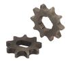 428 10 Tooth 20mm Sprocket Carbon Steel 9T 12X17mm H Hole Sprocket for Engine Replacement