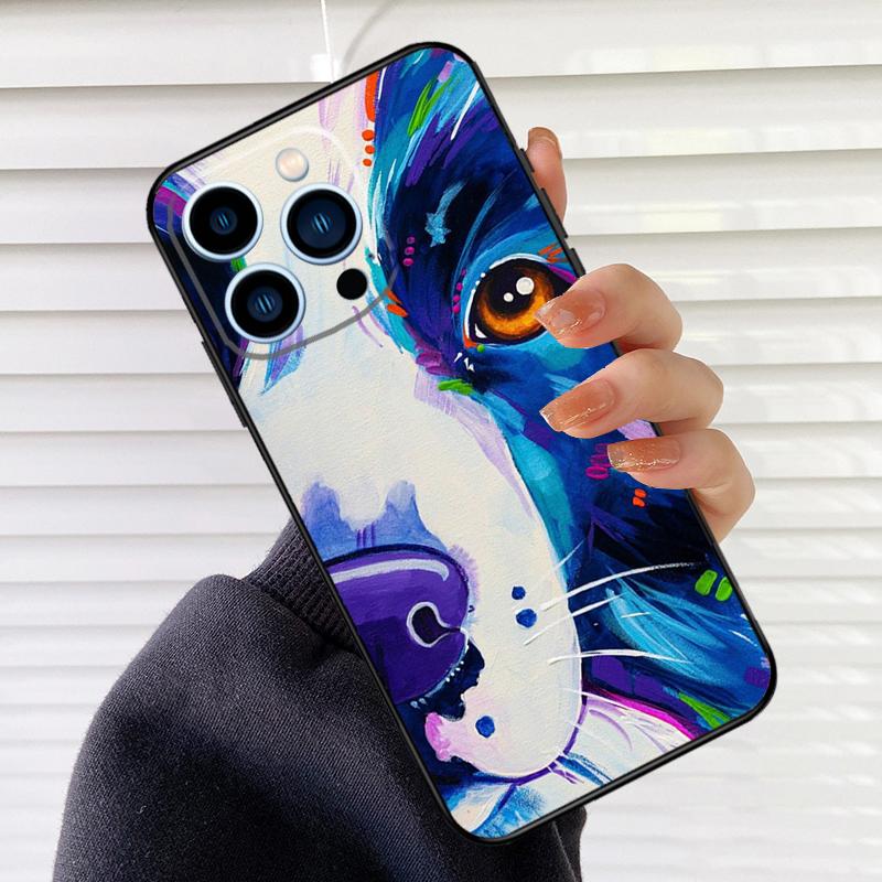 

Border Collie Dog Phone Cover For iPhone 15 12 11 13 14 Pro Max Mini X XR XS Max SE 2020 7 8 Plus Phone Case iPhone 15 Pro