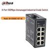 Dahua 8-Port Industrial Unmanaged Ethernet Switch CN Plug (adapter Included)