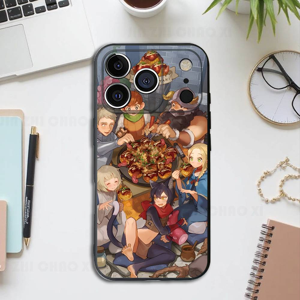 

Cute Anime D-Delicious in D-Dungeon Silicone Phone Case For IPhone 17 16 15 14 13 12 11 X XS Plus Pro Max Shockproof Soft Cover iPhone12PROMAX