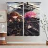 Anime Cheap Free Shipping Curtains for Cooking Tulle in Kitchen Curtain for Children's Room Window Roller Curtains Blackout Lace