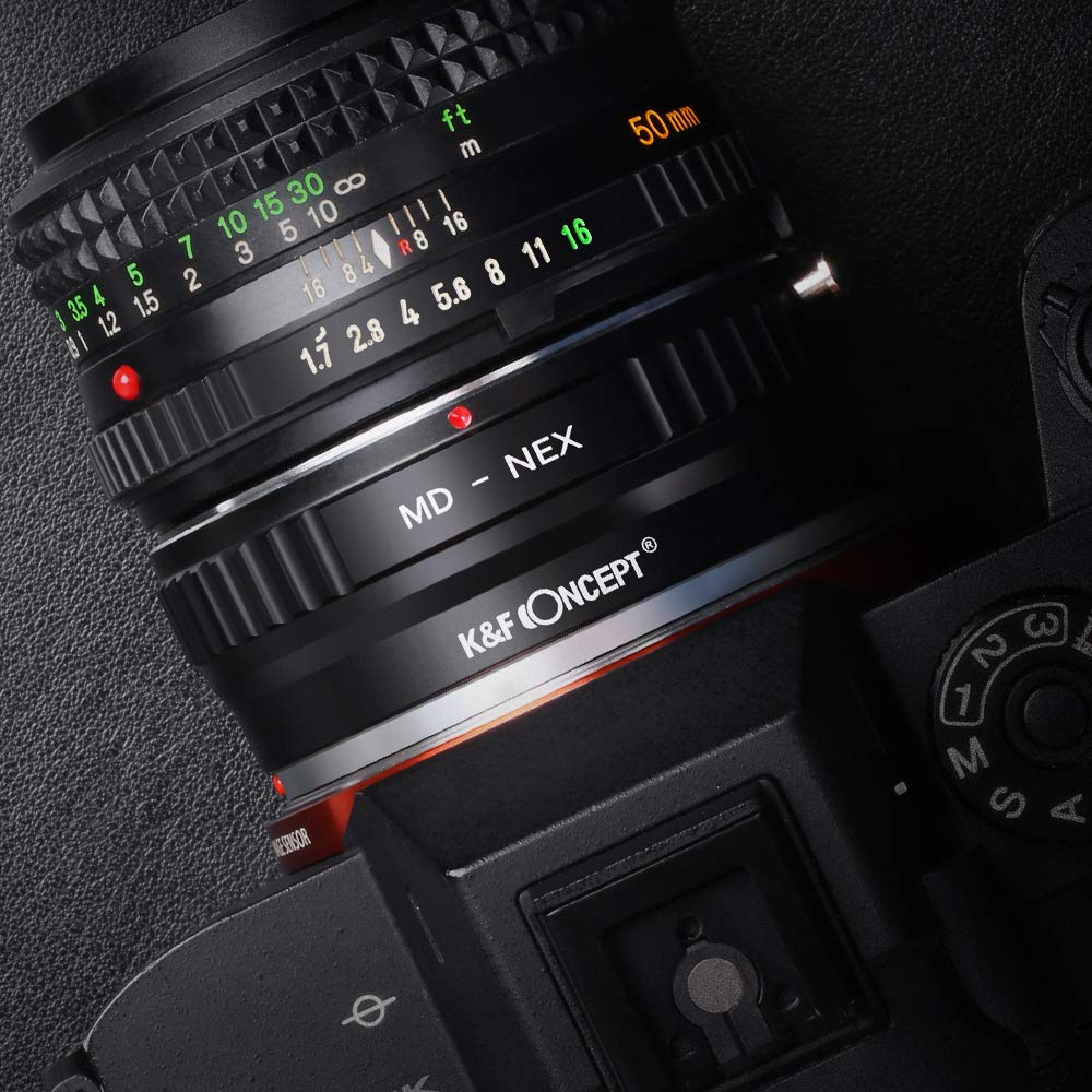Concept Mount Adapter for Minolta to Lenses to Sony NEX Lens Adapter Mount Conversion Adapter for and Infinity Direct from Manufacturer K&F MD-Mount