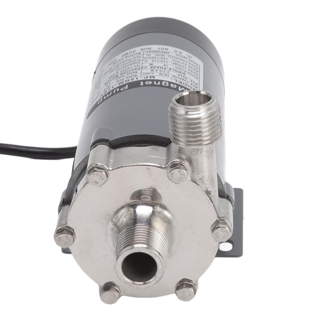 Magnetic Beer Pump Stainless Steel Head Home Brewing System High Temperature Resistance Beer Pump