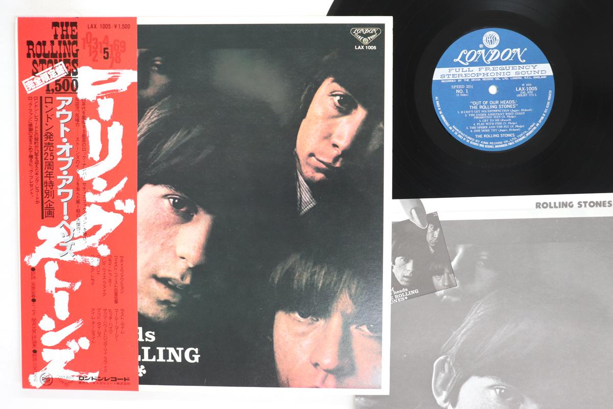Виниловая пластинка ROLLING STONES  Out Of Our Heads LAX1005 LONDON 1976 Япония Obi Рок Б/у