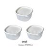 MOMO NATURI Food-Grade Refrigerator Storage Containers - Small 6-Piece Set