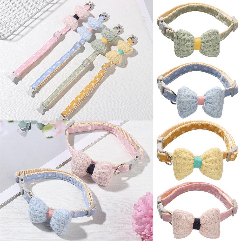 

Аксессуары для кошек Галстук-бабочка Товары для домашних животных Ожерелье для собак Ошейники для кошек Галстук Ошейник для котенка жёлтый