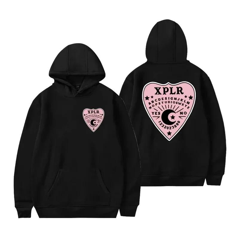 Sam and Colby XPLR Kapuzenpullover für Herren und Damen, langärmelig, lässiger Hoodie, warme Straßenkleidung, Winteroberteil