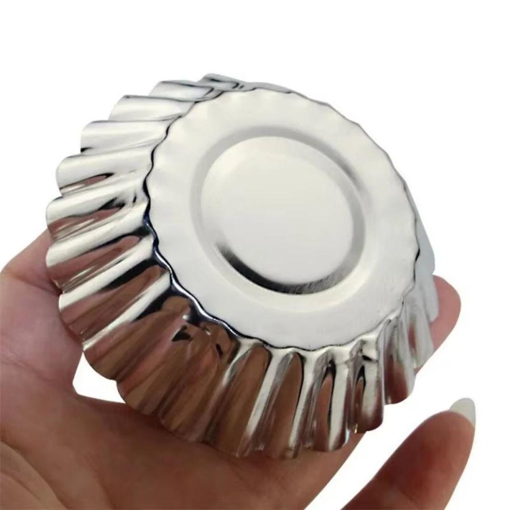 50Pcs Non-Stick Tart Muffin Molds Reusable Kitchen Baking Mold  Bakery Accessories