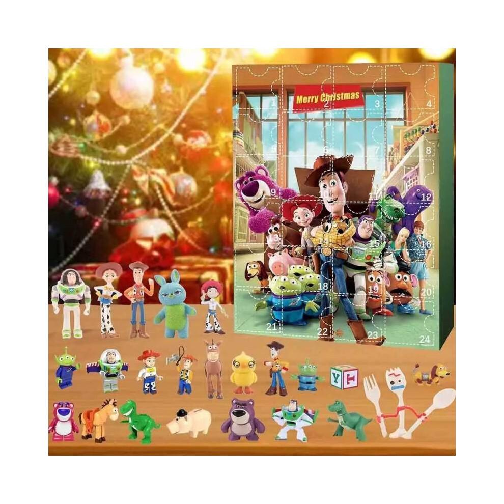 Christmas Story Toy Advent Countdown Calendar 24 Days Xmas Blind Toys Box Gift